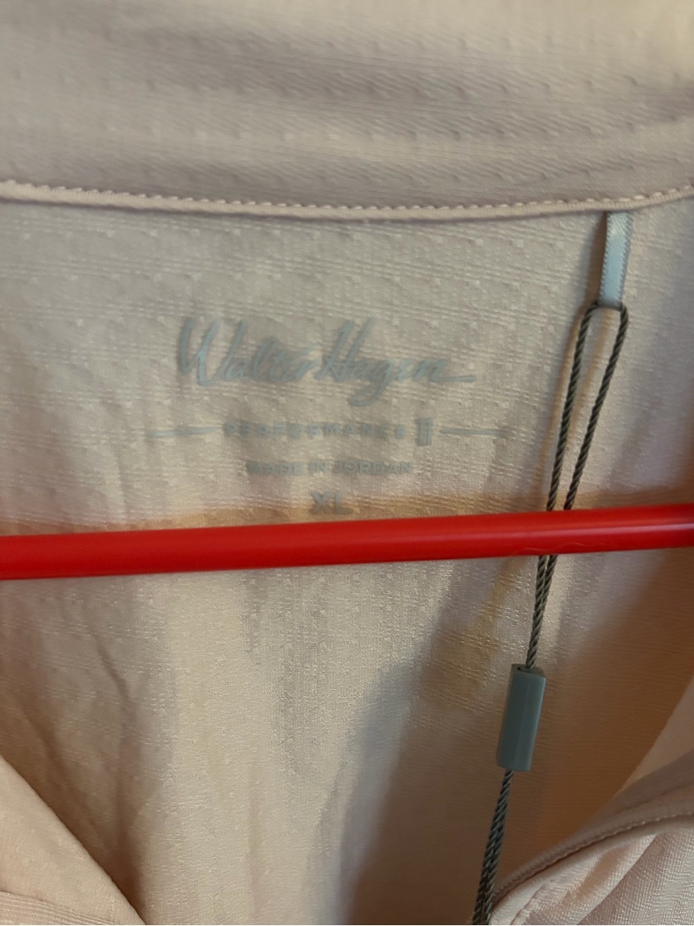 Walter Hagen Soft Blush Golf Pullover - Picture 2 of 3